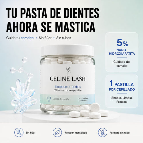 Pastillas Dentales con Nano-Hidroxiapatita