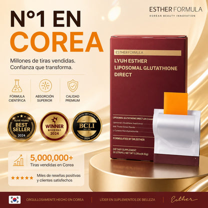 Tiras de Glutatión Liposomal