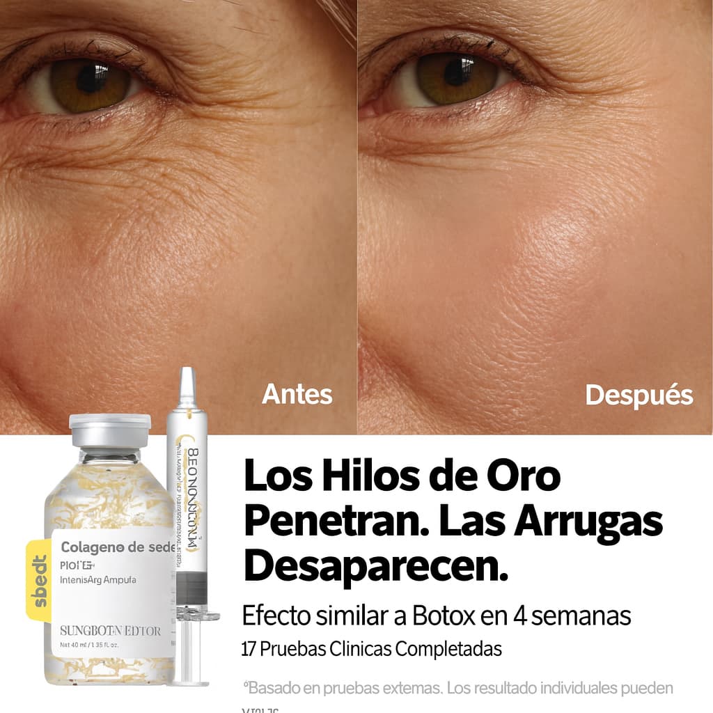 Sérum de Seda con Hilos de Oro (1+1 GRATIS)