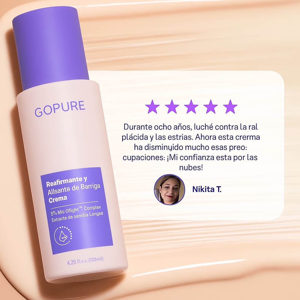 Crema Reafirmante de Vientre (1 + 1  GRATIS)