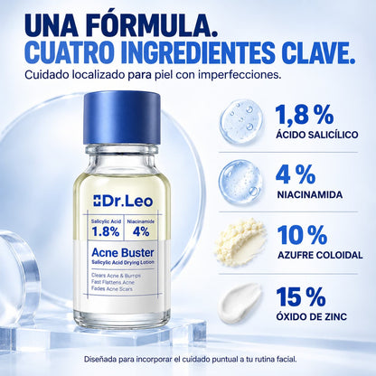 Loción Secante para Granos con Ácido Salicílico